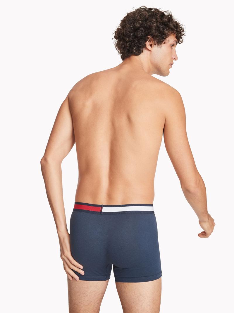 Férfi Tommy Hilfiger Cool stretch trunk Trunks Kék | HU 1275SGL